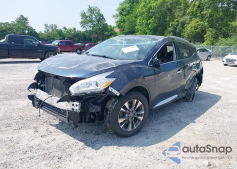 2017 Nissan Murano Sl from USA, damaged, VIN 5N1AZ2MH7HN130454